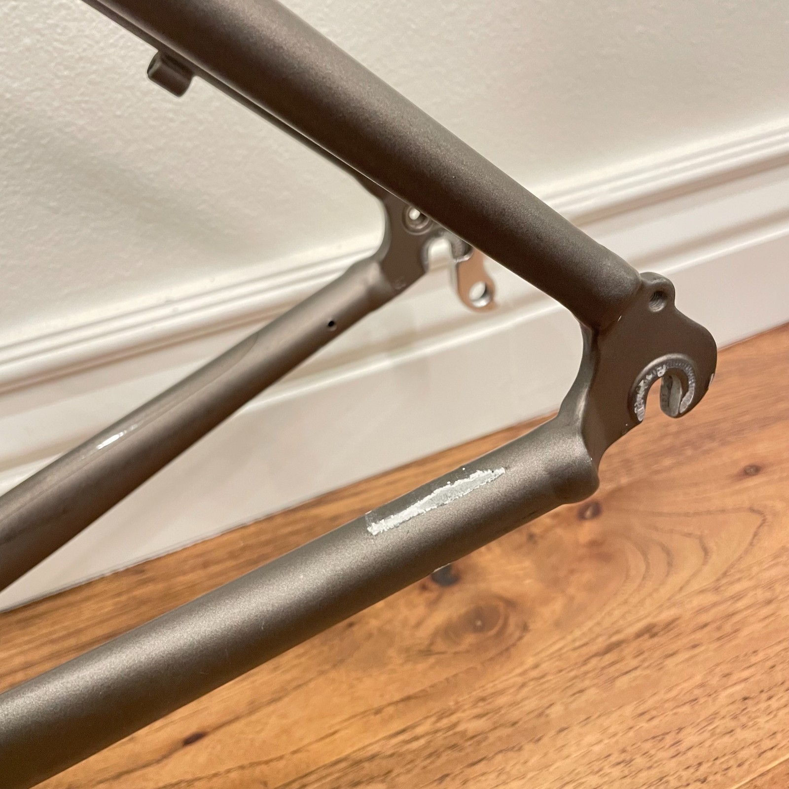 Motobecane Fantom CX Aluminum Carbon Road Bike Frame 52 cm Gray