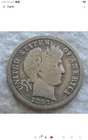 1897 O BARBER DIME. REAL NICE LOW MINT COIN.