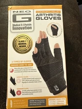 NeoG Arthritis Gloves Comfort Relief Size Large
