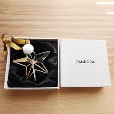 Pandora Limited Edition 2021 Sterling Silver Christmas Star Ornament - READ DESC
