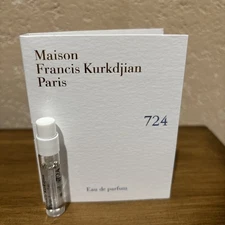 NEW Maison Francis Kurkdjian Paris 724 Eau De Parfum MFK .06 Fl Oz/2ml Spray