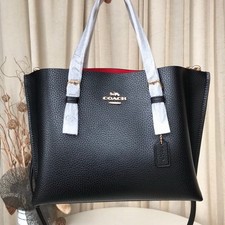 New C4084 Mollie Tote 25 Leather Handbag 2Way Shoulder Crossbody