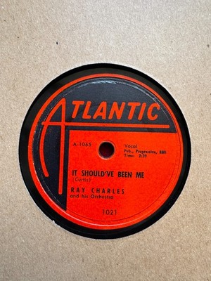 78Rpm, Killer R&B, Ray Charles 'It Should Have Been Me / Sinner's' US Atlantic!