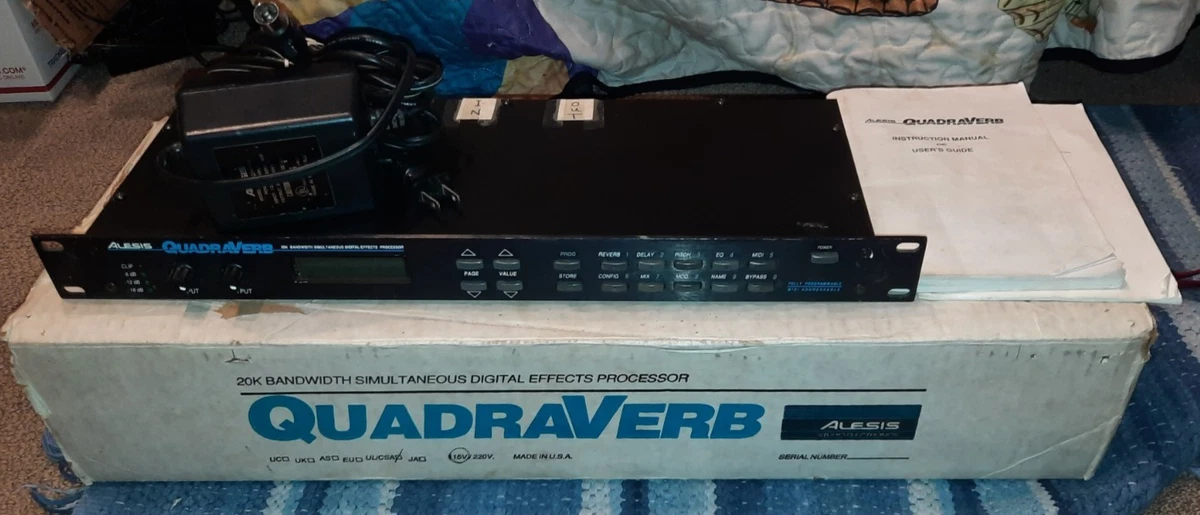 Alesis Quadraverb for sale - eBay