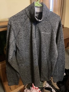 (LOT 2) EDDIE BAUER Quarter-Zip  Pullover Fleece Large /  XLarge