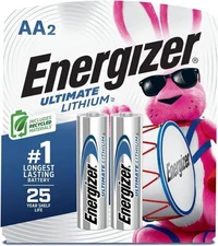 Energizer AA Lithium Batteries, World's Longest Lasting Double A Battery,...