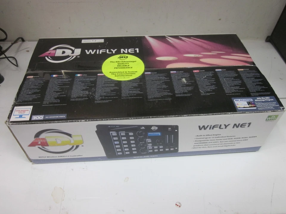 American DJ ADJ WiFLY NE1 Wireless DMX Lighting Controller NEW IN BOX - Image 2 of 4