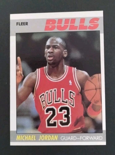 1987-88 Fleer - Michael Jordan #59 - EX-NM - GOAT - HOF - Chicago Bulls