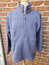 Patagonia Womens XL Better Sweater Oversized Pullover. Light Purple.