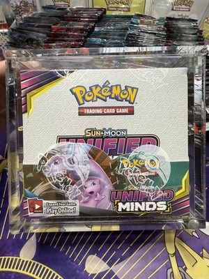 ポケモンカードゲーム　sun&moon UNIFIED MINDS 未開封box Pokemon Unified Minds Booster Box Factory Sealed & New Acrylic