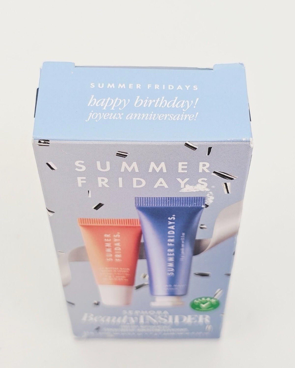 Summer Fridays Jet Lag Mask and Pink SugarLip Butter Balm Set New In Box