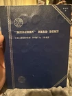 Mercury Dime Collection 1916-1945 Lot with 43 Mercury Silver Dimes And Book!