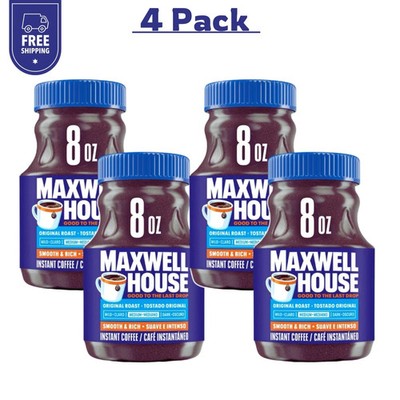 Maxwell House The Original Roast Instant Coffee (8 oz Jar)