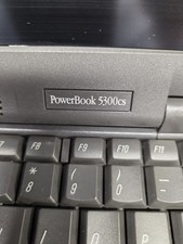 Vtg Apple Macintosh PowerBook 5300CS - For Parts or Not Working w/ Power Block