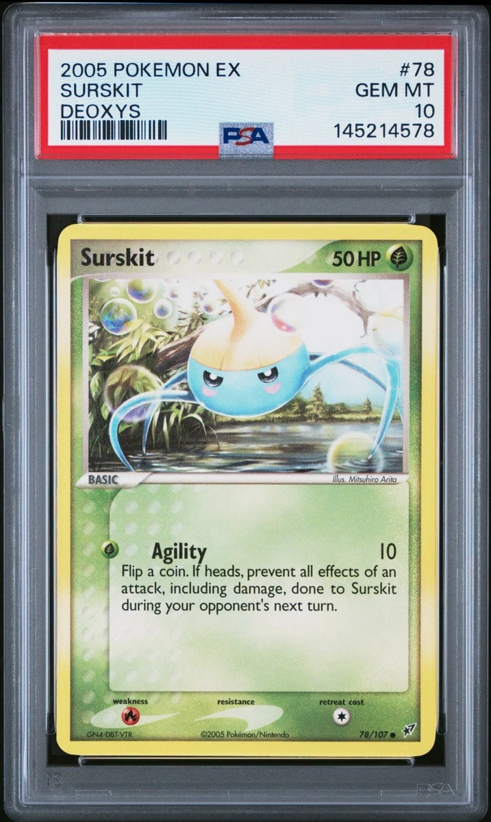 Pokémon TCG Professional Sports Authenticator (PSA) EX Deoxys