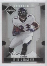 2008 Leaf Limited Spotlight Silver 37/99 Willis McGahee #10 0j0