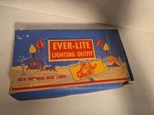Vintage Ever-light Lighting Outfit With American Made Lamps