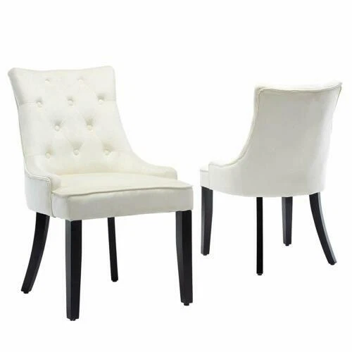 Weiße Esszimmerstühle