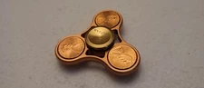VALTCAN TRI SPINNER COPPER PENNY TOY *READ DESCRIPTION*