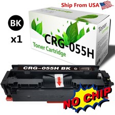  1PK,Black CRG055H No Chip Toner Cartridge 055H for MF743Cdw MF744Cdw Printer
