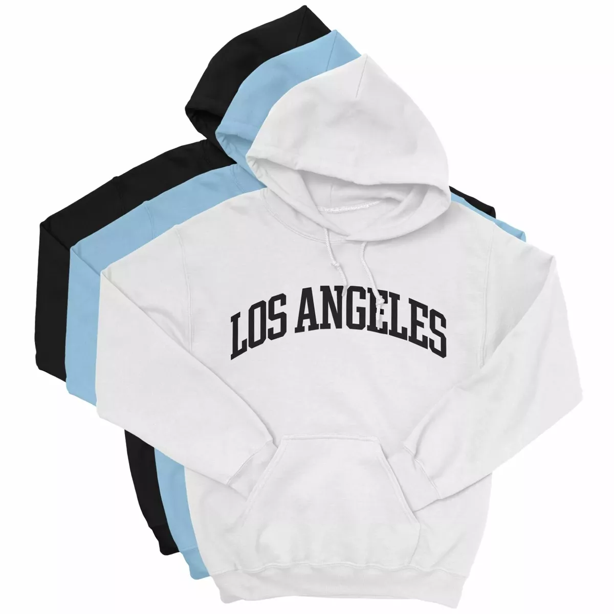 Fendi Zip Hoodie - Light Blue w. Logo » New Products Every Day