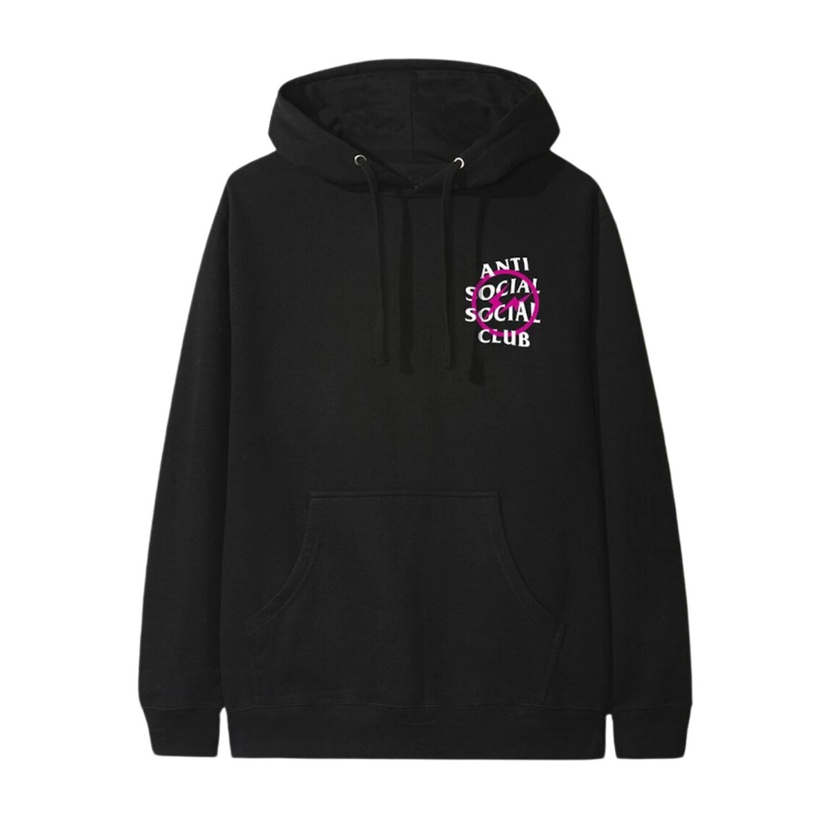 23最新作ASSC x Fragment Design Bolt Hoodie Anti Social Social Club x Fragment Blue Bolt Hoodie Black