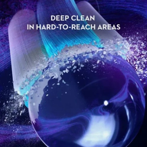 Oral-B iO 4 Testine Ricambio Ultimate Clean Nere Ricambio Spazzolino Braun - Foto 5 di 5