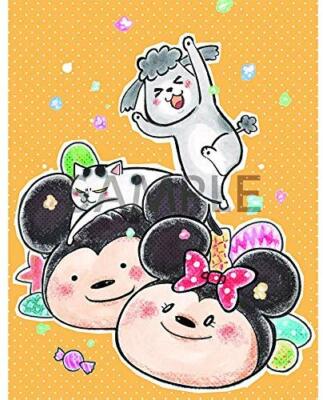 Mickey Mouse 90th Anniversary Manga Art Book Gift Illustrations