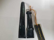 New Vernier Shiny Genuine Leather 16mm Watch Band