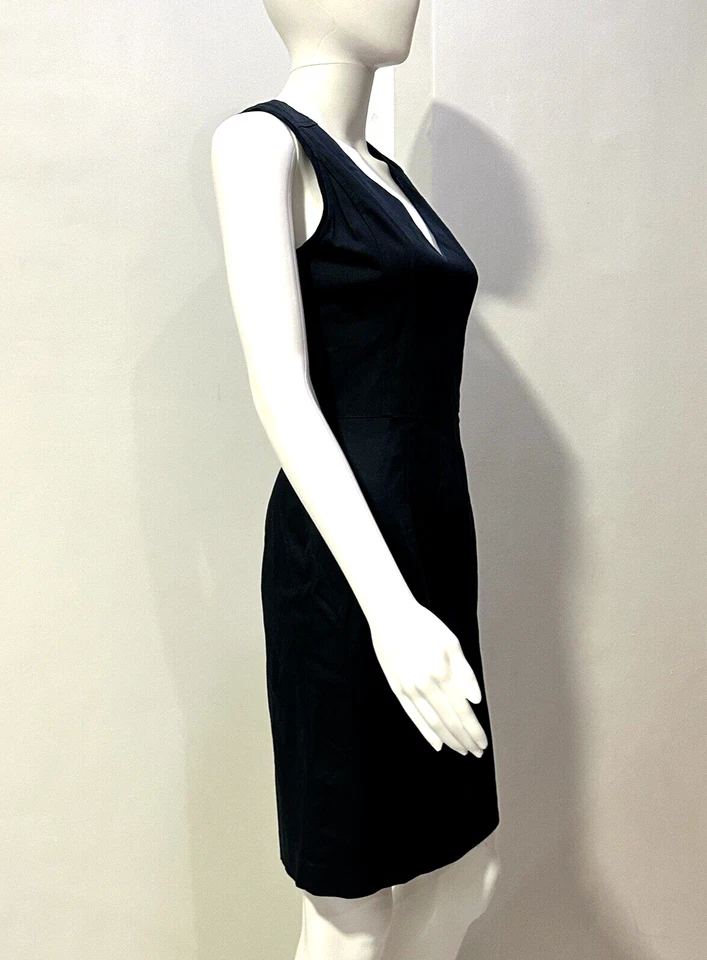 CNC DISFRAZ NACIONAL CUELLO EN V SIN MANGAS FUNDA VESTIDO NEGRO TALLA 26/40 PEQUEÑO Foto 2 de 4