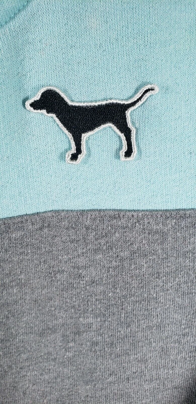 UNDERCOVER Maglione con cappuccio cane Victorias Secret ROSA donna bianco verde acqua XS extra small