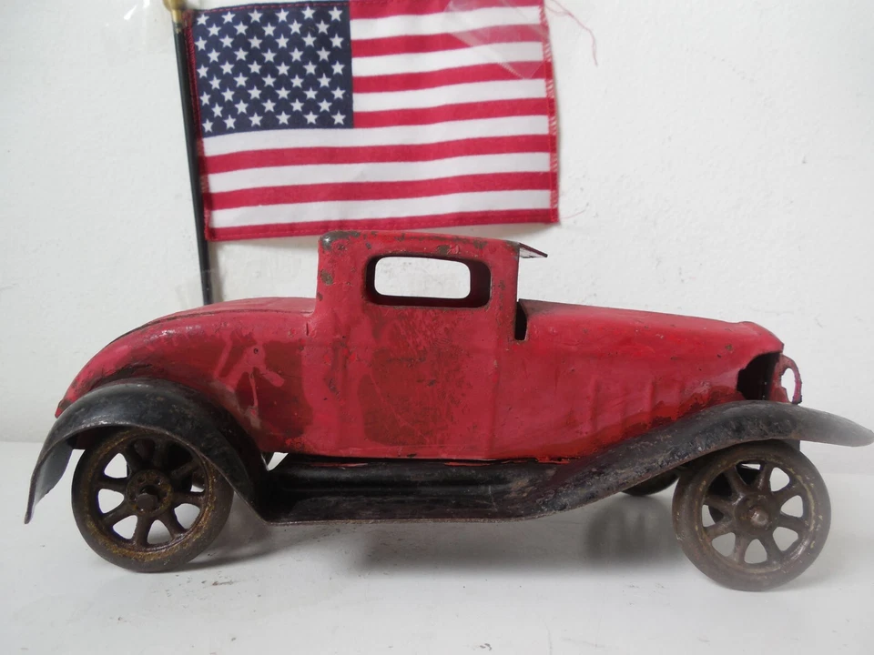 Винтажный 1930-е Wyandotte прессованная сталь купе грохот сиденье - Изображение 2 из 4