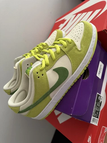 Nike SB Dunk Low Pro Sour Green Apple Atomic Green DM0807-300 Sz 13 DS