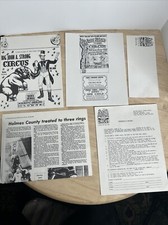 Listing image for Vintage Big John Strong's Trained Animal Circus Memorabilia 9 Pieces