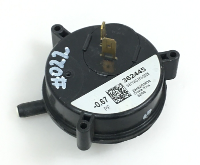 #ad York Luxaire Coleman 362445 Air Pressure Switch 9371VO BS 0025 .67” PF used #O22 $19.00