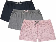 Jane and Bleecker Ladies' Sleep Short 3-pack, Choose Size Color, NEW