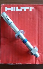 Tasselli Hilti diametro 12 mm per cemento armato. 25 pezzi. vedi descrizioni.