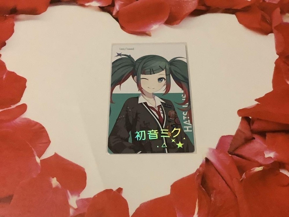 Project Sekai Bnw Foil Stamping Leoni Miku Japan Anime
