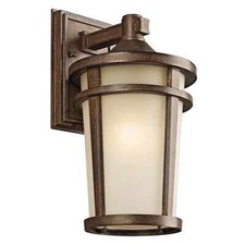 Kichler Energy Efficient Atwood Brownstone 14.25" LED Outdoor Wall Lantern