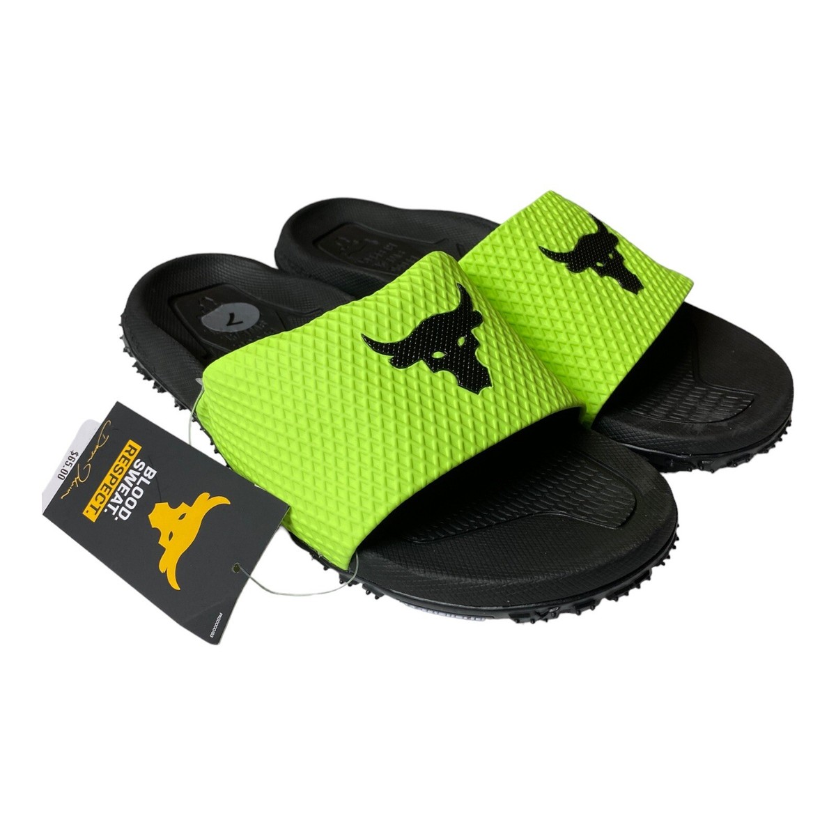 Under armour project rock  Blood Sweat Respect slides - 3025237 Project Rock | Under Armour SG main image 4