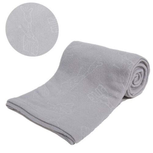 Manta de lana personalizada bordada Peter Rabbit rosa azul gris regalo para bebé - Imagen 11 de 11