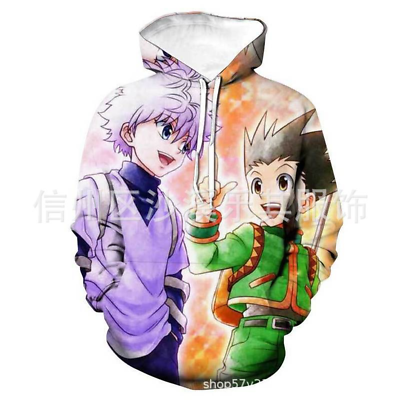 Hunter x Hunter Gon And Killua Anime Manga 3D Hoodie - Owl Fashion