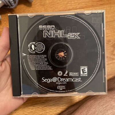 SEGA Dreamcast Sports NHL 2K Ice Hockey Video Game 1999 Stanley Disc Only