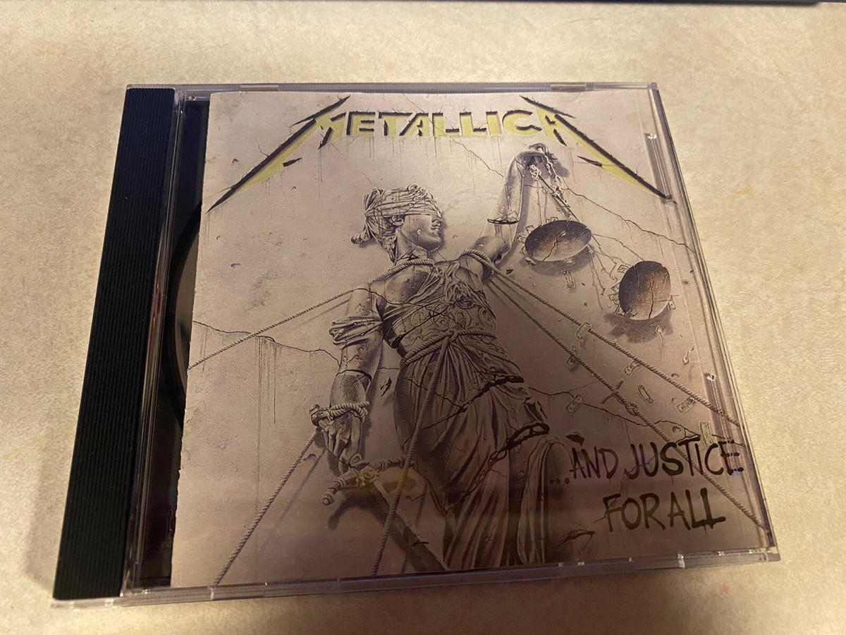 Metallica And Justice For All CD Elektra 9 60812-2 James Hetfield