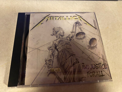 Metallica And Justice For All CD Elektra 9 60812-2 James Hetfield