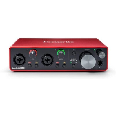【新品未使用】 Focusrite Scarlett 2i2 Focusrite Scarlett 2i2 3rd Gen 2x2 USB Audio Interface NEW