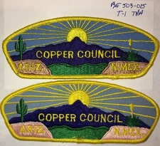 Boy Scout Copper Council CSP Set T-1 TU-A
