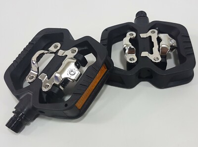 Look Geo Trekking Vision Dual Flat SPD Hybrid Road Bicycle Pedals