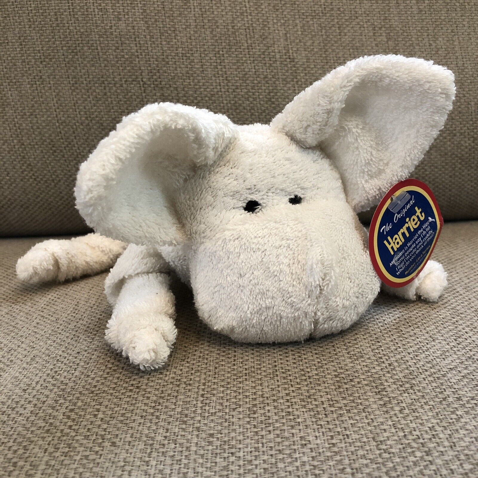 Carnival Cruise Towel Pals Harriet the Hippo White Terry Wash Cloth Stuffed  Toy | eBay