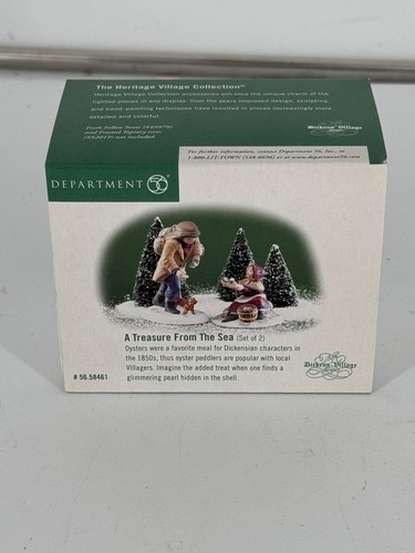 Dept. 56 Dickens Village A Treasure From The Sea Village Figures 56.58461 NEW - Picture 3 of 3